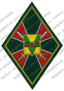 Нашивка 53-го Даурского пограничного отряда Пограничной службы ФСБ ― Сержант